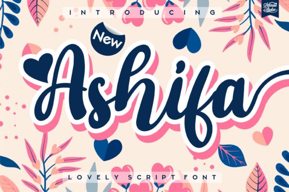 Ashifa: A Romantic Handwritten Font