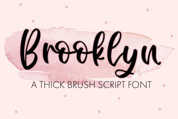 Brooklyn: A Handwritten Font for Elegant and Personal Designs