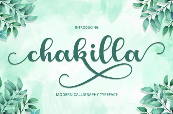 Chakilla: A Modern Handwritten Font for Creative Expression