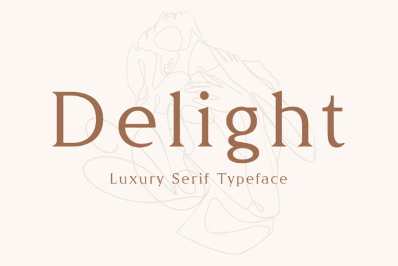 Delight: The Elegant Serif Font for Creative Expression