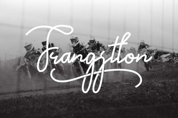Frangstton: A Handwritten Font for Elegant Design