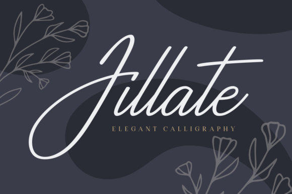 Jillate: The Elegant Handwritten Font for Timeless Design