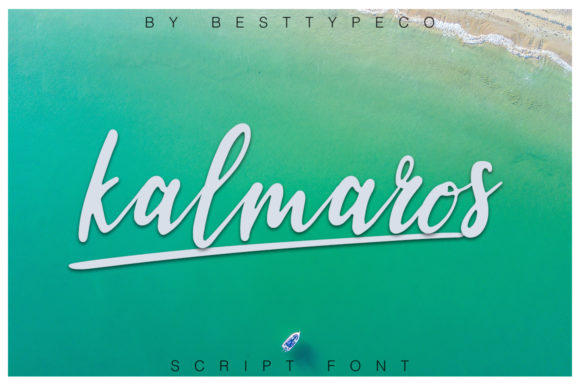 Kalmaros: A Fresh Calligraphy Font for Creative Expression