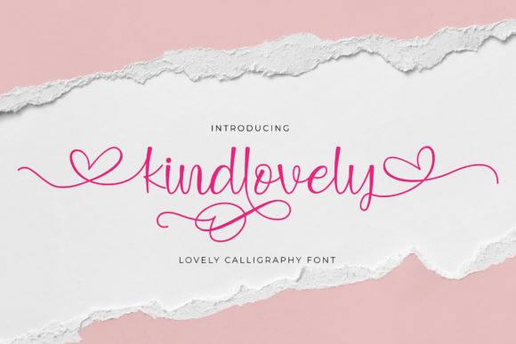 Kindlovely: A Delicate Handwritten Font for Elegant Design