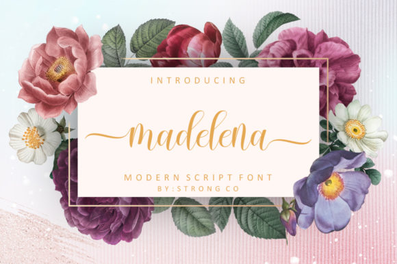 Madelena: A Stylish Script Font
