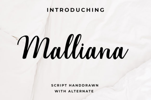 Malliana: A Handwritten Font for Every Need
