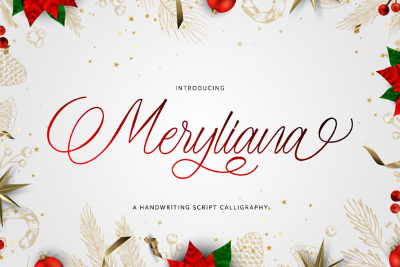 Meryliana: A Handwritten Font for Every Creative Need