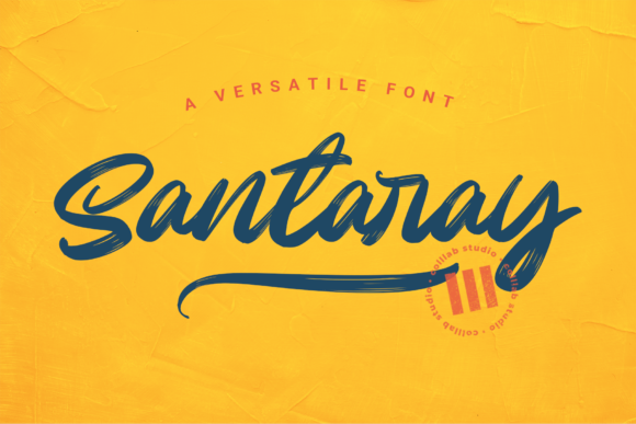 Santaray: A Timeless Handwritten Font