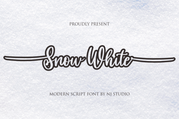 Snow White: A Timeless Handwritten Font for Every Design
