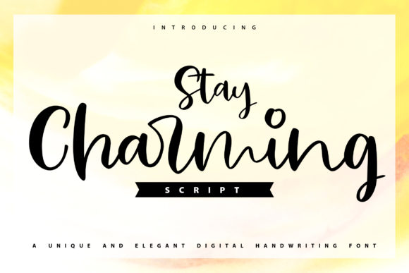 Stay Charming: Elegant Typography for Every Design