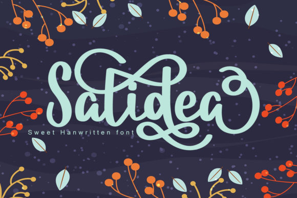 The Magic of Salidea: A Romantic and Flowing Script for Every Design