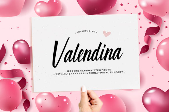 Valendina: A Timeless Script for Elegant Design