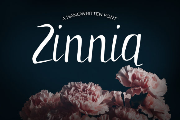 Zinnia: A Stylish Script Font for Elegant Design Projects